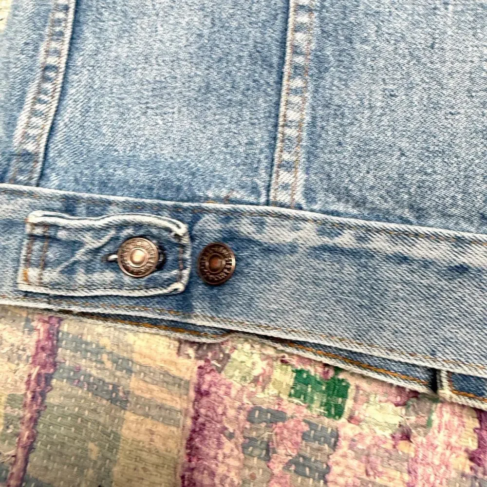 Vintage 70s Levi's Type 3 Denim Trucker Jacket 70505 0217 40